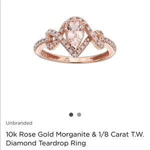 Morganite ring